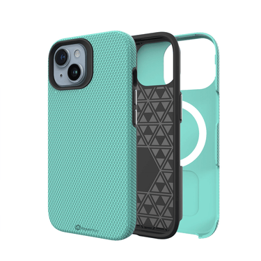 iPhone 15 Compatible Case Cover Shockproof Rugged Case Compatible With Magsafe - Mint